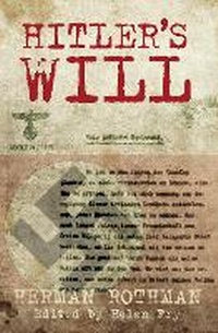 Enlarge image Cover: Hitler's Will - The History Press Ltd