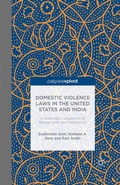 Cover: Domestic Violence Laws in the United States and India - Palgrave Pivot