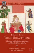Cover: Titled Elizabethans - Palgrave MacMillan