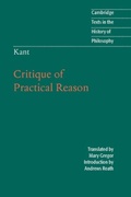 Cover: Kant: Critique of Practical Reason - Cambridge University Press