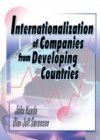 Abbildung von: Internationalization of Companies from Developing Countries - Routledge