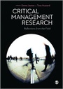 Cover: Critical Management Research - SAGE Publications Ltd