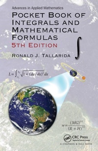 Enlarge image Cover: Pocket Book of Integrals and Mathematical Formulas - Chapman & Hall/CRC