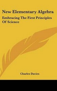 Abbildung von: New Elementary Algebra - Kessinger Publishing