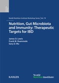 Cover: Nutrition, Gut Microbiota and Immunity: Therapeutic Targets for IBD - S. Karger