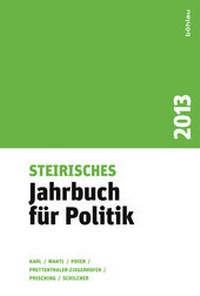 Abbildung von: Steirisches Jahrbuch für Politik - Böhlau