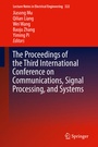 Cover: The Proceedings of the Third International Conference on Communications, Signal Processing, and Systems - Springer