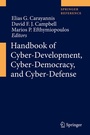 Cover: Handbook of Cyber-Development, Cyber-Democracy, and Cyber-Defense - Springer