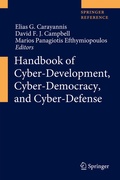 Cover: Handbook of Cyber-Development, Cyber-Democracy, and Cyber-Defense - Springer