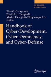 Abbildung von: Handbook of Cyber-Development, Cyber-Democracy, and Cyber-Defense - Springer