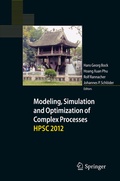 Cover: Modeling, Simulation and Optimization of Complex Processes - HPSC 2012 - Springer