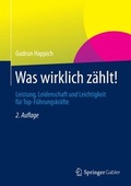 Cover: Was wirklich z&auml;hlt! - Springer Gabler