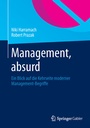 Cover: Management, absurd - Springer Gabler