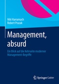 Cover: Management, absurd - Springer Gabler