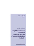 Cover: Enzyklop&auml;disches Findbuch zum Archiv der "Neuen J&uuml;dischen Schule" - Harrassowitz Verlag