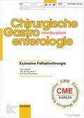Cover: Exzessive Palliativchirurgie - S. Karger