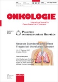 Cover: Neueste Standards und offene Fragen bei thorakalen Tumoren - S. Karger