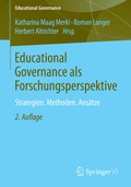 Cover: Educational Governance als Forschungsperspektive - Springer VS