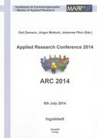 Enlarge image Cover: Applied Research Conference 2014 - Shaker