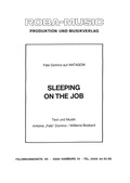 Cover: Sleeping on the Job - ROBA Music Publishing