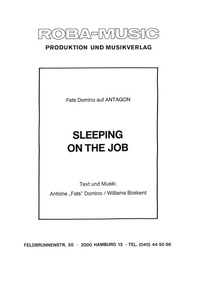 Enlarge image Cover: Sleeping on the Job - ROBA Music Publishing