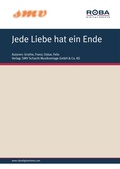 Cover: Jede Liebe Hat Ein Ende - SMV Schacht Musikverlage GmbH & Co. KG