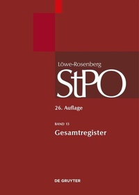Abbildung von: Gesamtregister - De Gruyter