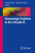Abbildung von: Hematologic Problems in the Critically Ill - Springer