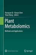 Cover: Plant Metabolomics - Springer