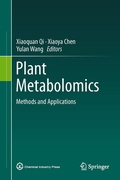 Cover: Plant Metabolomics - Springer