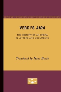 Enlarge image Cover: Verdi's Aida - University of Minnesota Press