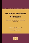 Cover: The Social Programs of Sweden - University of Minnesota Press