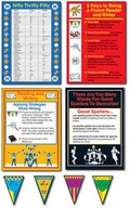 Cover: Word Wall "plus" for Upper Grades Bulletin Board Set - Four Blocks (a Division of Carson-Dellosa)