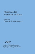 Bild: Studies on the Testament of Moses - Scholars Press