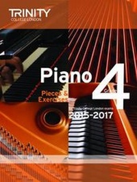 Abbildung von: Piano 2015-2017. Grade 4 - Trinity College London