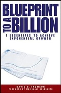 Cover: Blueprint to a Billion - Wiley