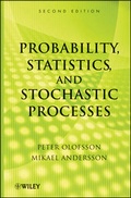 Cover: Probability, Statistics, and Stochastic Processes - Wiley