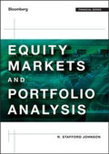 Cover: Equity Markets and Portfolio Analysis - Bloomberg Press