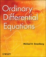 Cover: Ordinary Differential Equations - Wiley