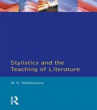 Enlarge image Cover: Stylistics and the Teaching of Literature - Routledge