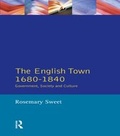 Cover: The English Town, 1680-1840 - Routledge