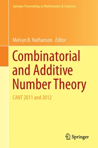 Enlarge image Cover: Combinatorial and Additive Number Theory - Springer New York