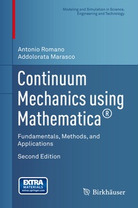 Abbildung von: Continuum Mechanics using Mathematica® - Birkhäuser