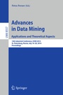 Cover: Advances in Data Mining: Applications and Theoretical Aspects - Springer
