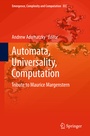 Cover: Automata, Universality, Computation - Springer