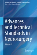 Cover: Advances and Technical Standards in Neurosurgery - Springer