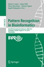 Cover: Pattern Recognition in Bioinformatics - Springer