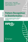 Cover: Pattern Recognition in Bioinformatics - Springer