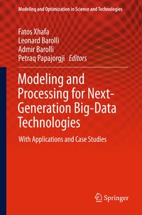 Enlarge image Cover: Modeling and Processing for Next-Generation Big-Data Technologies - Springer