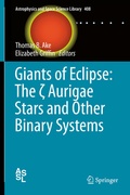 Cover: Giants of Eclipse: The ? Aurigae Stars and Other Binary Systems - Springer